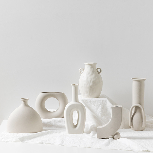 Minimalist Nordic Ceramic Vase