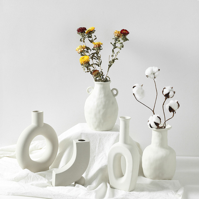 Minimalist Nordic Ceramic Vase