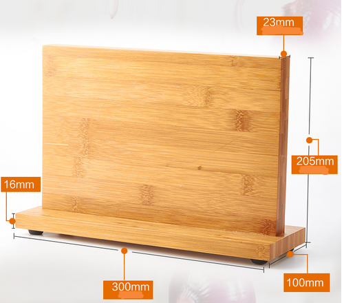 Bamboo Magnetic Knife Holder