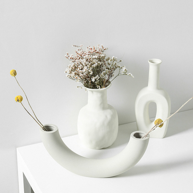 Minimalist Nordic Ceramic Vase