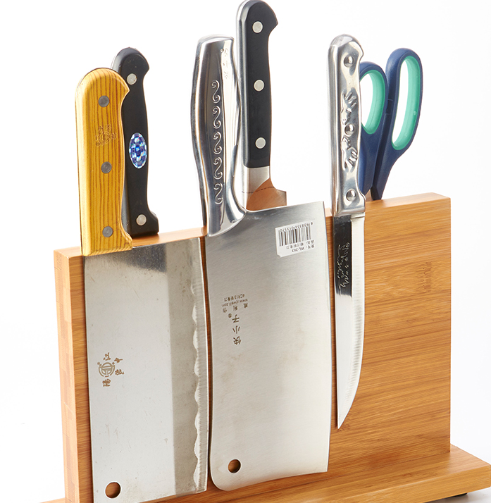 Bamboo Magnetic Knife Holder
