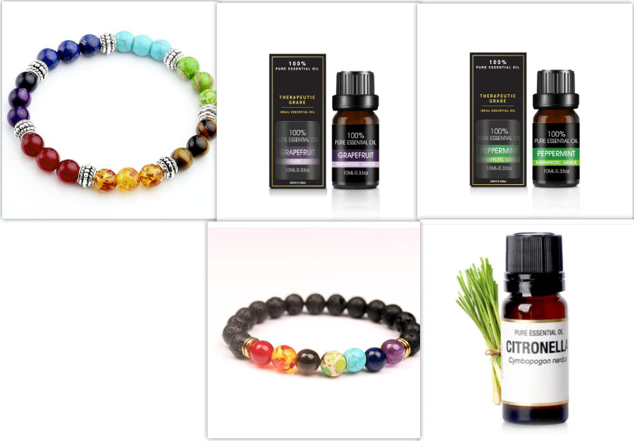 Essential Oil Collection, 30 Fragrances (10ml each)